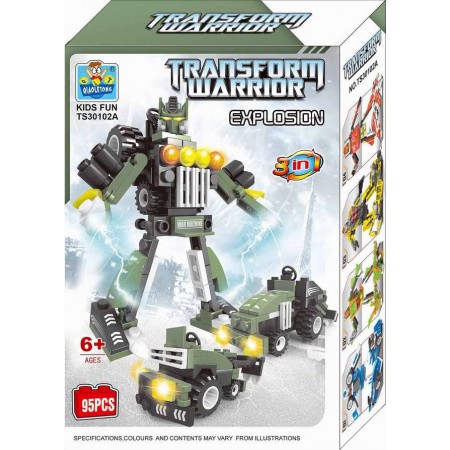 Block transform warrior 